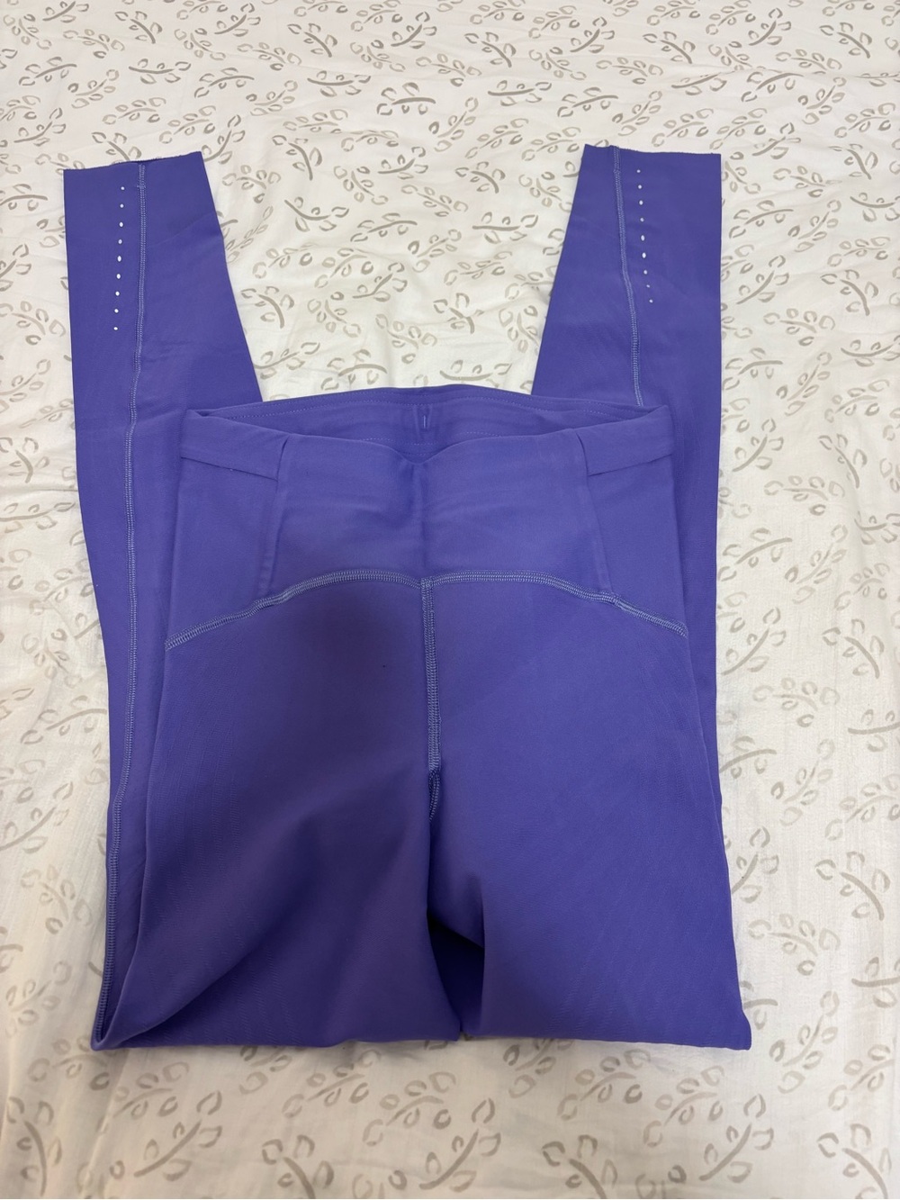 lululemon athletica Purple High-Rise Leggings with Calf Reflective Dots